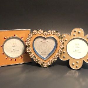 S. sunflower Design Trio of Picture frames